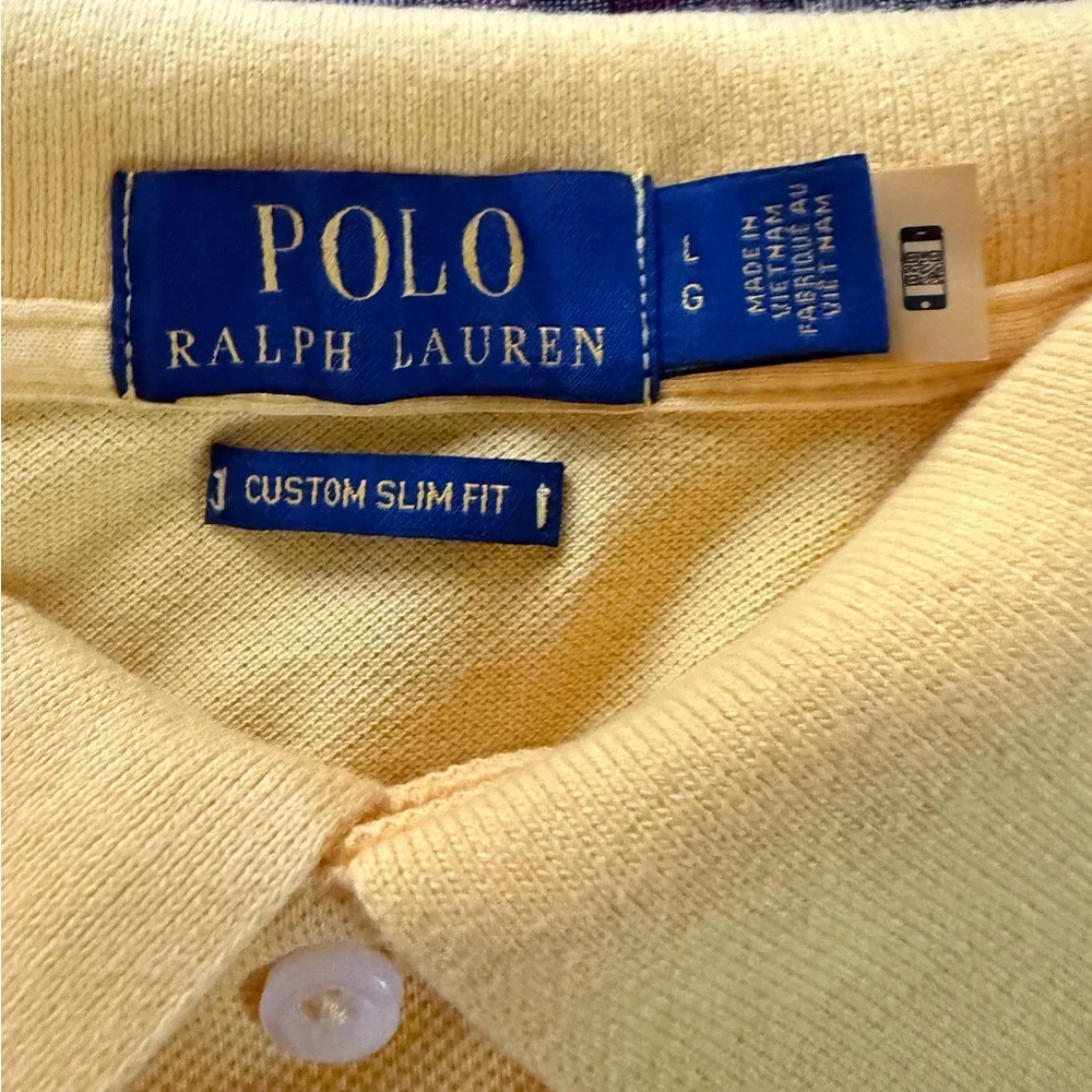 Polo Ralph Lauren Triple-Equestrian #3 Embroidered Bright Sport Yellow CSF Polo